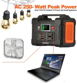Flashfish E200 200W Stromerzeuger Power Station 40800mAh 151Wh (250W Peak) Tragbare Stromgenerator Solargenerator Stromspeicher Für Zuhause, Outdoor, Camping, Solar Generator Notstromversorgung -Vidailo Verkaufe 3be6348b34c95568e04a9a6e29394bd0