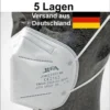 40x FFP2 Atemschutzmaske Effektiver Schutz 5- Lagig E Maske Mund Nase 95% Filterung EN 149:2001+A1:2009 Optimaler Infektionsschutz -Vidailo Verkaufe 3cff66a9844d6fed8bdb1ff9ba4d8f01