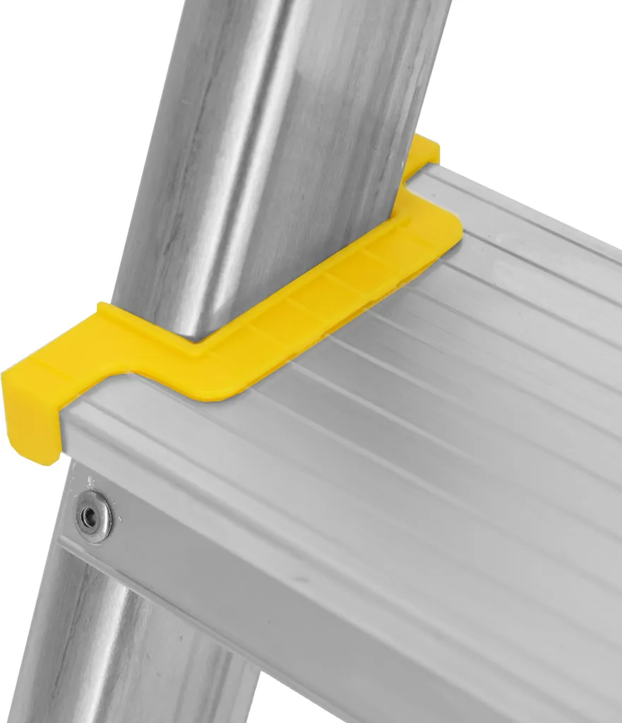 Zweiseitige Aluleiter 3 Stufen Klappleiter Haushaltsleiter 150kg 5 Zweiseitige Aluleiter 3 Stufen Klappleiter Haushaltsleiter 150kg – Bild 3