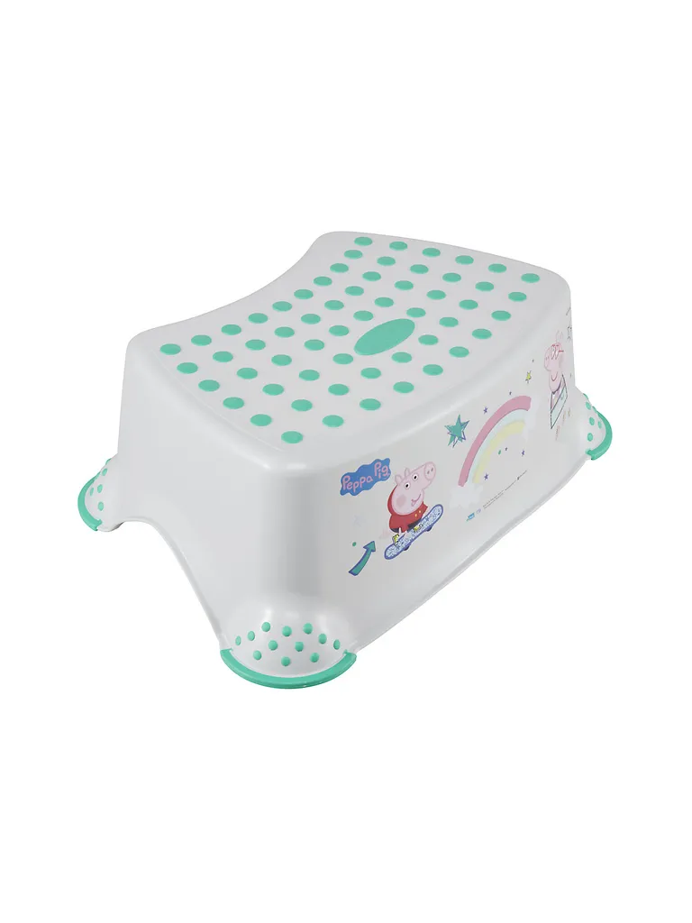 Keeeper Kids Tritthocker Tomek "Peppa Pig" Hellgrau 4 Keeeper Kids Tritthocker Tomek "Peppa Pig" Hellgrau – Bild 2