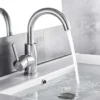 Auralum Wasserhahn Bad, 360° Drehbar Armaturen Waschbecken Bad, Einhebelmischer Mischbatterie Badarmatur Für Waschbecken - Chrom (50CM Schlauch) -Vidailo Verkaufe 3ea1a4621caa09576bafe17e53746682
