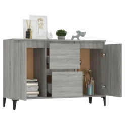 VidaXL Sideboard Grau Sonoma 104x35x70 Cm Holzwerkstoff -Vidailo Verkaufe 3ecbc2ba177a38a3b337ce32f4d73bf1