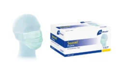 Meditrade Suavel® Protec OP-Maske 50 Stück (Farbe: Blau) -Vidailo Verkaufe 40e6c78e130f862d195d609f66642e0d