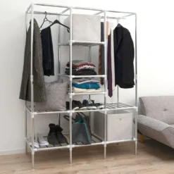 XL Kleiderschrank Metall Regal System Stange -Vidailo Verkaufe 41fd07a1e1fd85b2e30ab9fccf6d7707