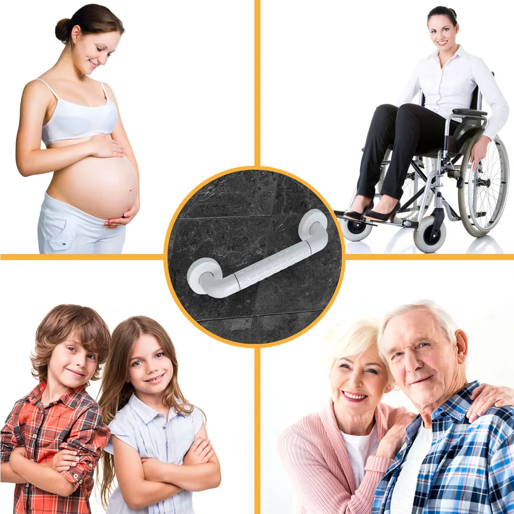 Anti-Rutsch Badewannengriff 30 Cm Senioren Griff Bad Haltegriff Edelstahl Weiß 8 Anti-Rutsch Badewannengriff 30 Cm Senioren Griff Bad Haltegriff Edelstahl Weiß – Bild 6