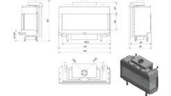 Gaskamin LEO 100 Rechts Erdgas ∅ 100/150 9 KW -Vidailo Verkaufe 446f4c716b1a73032e2c7db1f8d6f31f