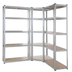 Monzana 3er Set Schwerlastregal Eckregal 2625 Kg 15 MDF-Platten Regal Lagerregal Kellerregal Steckregal Werkstattregal -Vidailo Verkaufe 44e98bf98f1c37b804c569c3c83d7514