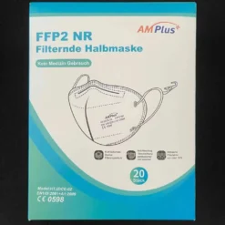 20 FFP2 ANSK Respirator Masks | Particulate Filter Mask | Dust Mask | Protective Mask | Breathing Mask | Mouth Mask 5 Layers EU CE Certified By Official Body CE2834 - EN 149:2001 + A1:2009 ANSK -Vidailo Verkaufe 45c5adf851e226d869202772adff579b