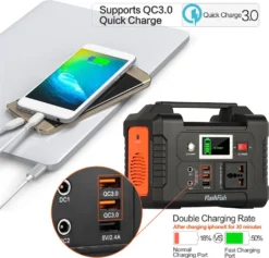 Flashfish E200 200W Stromerzeuger Power Station 40800mAh 151Wh (250W Peak) Tragbare Stromgenerator Solargenerator Stromspeicher Für Zuhause, Outdoor, Camping, Solar Generator Notstromversorgung -Vidailo Verkaufe 474ac0929ba8c1b52ee55de307e45545