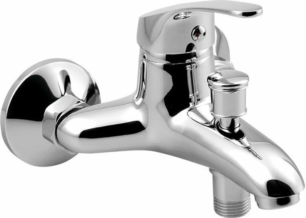 AQUALINE 50 Badewanne-Wandarmatur, Abstand 100mm, Chrom 3 AQUALINE 50 Badewanne-Wandarmatur, Abstand 100mm, Chrom