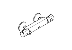 Grohe Thermostat-Brausebatterie GROHTHERM 800 DN 15, Wandmontage Chrom -Vidailo Verkaufe 48b473d9c97057ee5378893f83f7cad4