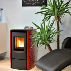 Nemaxx P12 Pelletofen Pelletkamin Pelletkaminofen 12 KW Kaminofen Heizofen Pellet Ofen Kamin Pelletheizung Heizung - Weiß - WiFi-Ready -Vidailo Verkaufe 48b90d88a0fcdc8e89191fb6e924c8fd 3