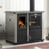 EEK A+ Automatik-Dauerbrand Küchenofen Holz- U. Kohleherd Teba TKS-18, Edelstahl Mit 10KW -Vidailo Verkaufe 49531ce40d287fa8c7c5891a9d55de23