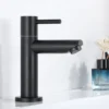 Kaltwasser Armatur Für Bad Wasserhahn Schwarz Waschbeckenarmatur Mit Auslauf Bad Kaltwasserhahn Standventil -Vidailo Verkaufe 4aad3ef9ae690c21ebbd4fc1e08115fb