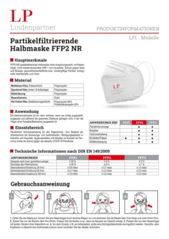 25x FFP2 Atemschutzmaske FFP2 NR - Partikelfiltrierende Halbmaske - Germany - Maske Atemschutz Mundschutz NR Halbmaske Mund Nasen Bedeckungen MNS -Vidailo Verkaufe 4b0222899a08355e9e21990dd7fe91dd