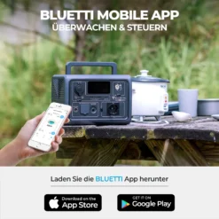 BLUETTI Tragbare Stromerzeuger EB3A, Solarspeicher Mit 268Wh LiFePO4 Batterie Backup Mit 600W (1200W Peak) AC Ausgängen, Aufladen Von 0-80% In 30 Min, Solargenerator Für Outdoor Camping -Vidailo Verkaufe 4c4111abfed91817450a49517c874a9c