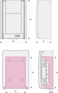 Abus Keygarage 767, Bis Zu 20 Schlüssel, Wandmontage 53507 (Schlüselsafe) -Vidailo Verkaufe 4c94382f1e6471bd1a444c6d8381e0f3