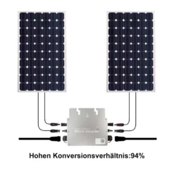 ICYBAY Micro-Wechselrichter 600 Watt & AC-Kabel 3 Meter Standalone-Kabel – Mikro Wechselrichter Und Netzanschlusskabel – Mikro Wechselrichter Für Solarmodule & Balkonkraftwerk -Vidailo Verkaufe 4ce961ce6e4671a1a5e24ce913809c1f