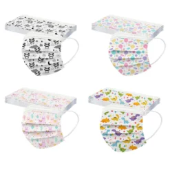 50 Stk Atemschutzmasken,Kinder Einwegmasken Gesichtsmaske Einweg-3-lagige Cartoon Alpaca Mundmaske Für Jungen Mädchen -Vidailo Verkaufe 4e00b4d8febf962a00687b183c162be7