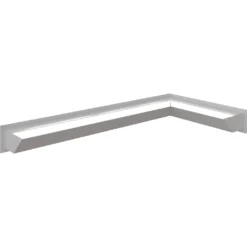 Eck-Lüftungsgitter LUFT Rechts 40x80x9 Weiß -Vidailo Verkaufe 4e1009e77b268a5bfd0b0762b6d7cb79