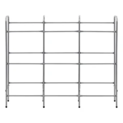 VidaXL Kastenregal Für 9 Kisten Silber 145 X 33 X 116 Cm Stahl -Vidailo Verkaufe 4f167e89debc432c85129c9dfccae4dc