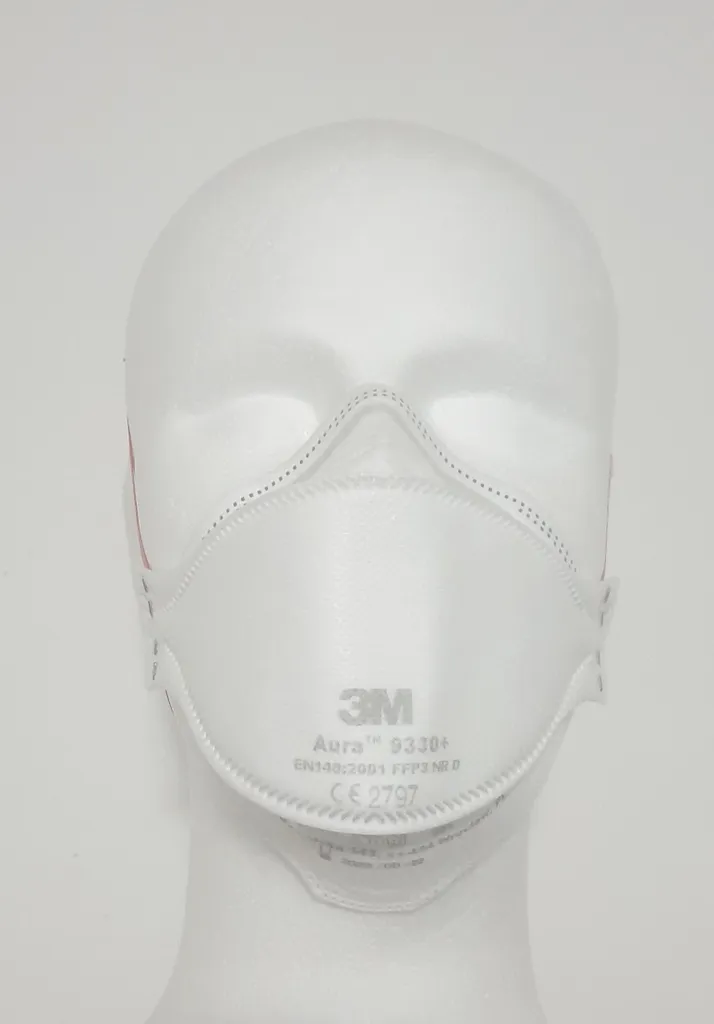 3M Atemschutzmaske 9330+Gen3 FFP3 NRD Ohne Ventil, Faltbar 4 3M Atemschutzmaske 9330+Gen3 FFP3 NRD Ohne Ventil, Faltbar – Bild 2