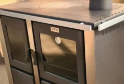 EEK A+ Automatik-Dauerbrand Küchenofen Holz- U. Kohleherd Teba TKS-18, Edelstahl Mit 10KW -Vidailo Verkaufe 512896209133ebb9f6231ded2e18490a