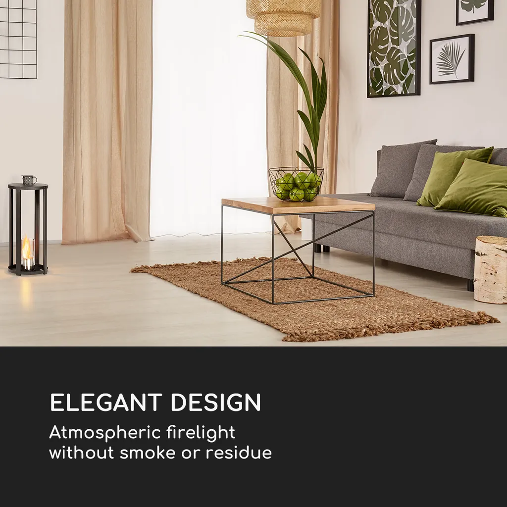 Blumfeldt Fiamme Cilindro Ethanol-Laterne , 2-Set , Edelstahl-Brenner 0,3 Liter , 4 H Brenndauer ,für Drinnen Und Draußen , Incl. Löschwerkzeug , Rundes Design , Stahlblech 5 Blumfeldt Fiamme Cilindro Ethanol-Laterne , 2-Set , Edelstahl-Brenner 0,3 Liter , 4 H Brenndauer ,für Drinnen Und Draußen , Incl. Löschwerkzeug , Rundes Design , Stahlblech – Bild 3