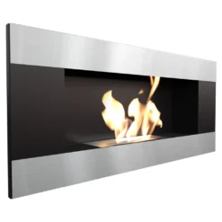Wandkamin Bioethanol DELTA2 HORIZONTAL