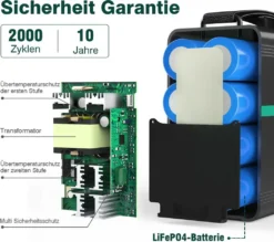 BEAUDENS 166Wh 52000mAh Tragbare Power Station Solargenerator Solar Generator Powerstation Stromerzeuger Power Generator Akku Ladegeräte -Vidailo Verkaufe 52149564bee40dd532b47ee7bebf69c2