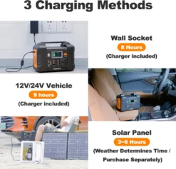 Flashfish E200 200W Stromerzeuger Power Station 40800mAh 151Wh (250W Peak) Tragbare Stromgenerator Solargenerator Stromspeicher Für Zuhause, Outdoor, Camping, Solar Generator Notstromversorgung -Vidailo Verkaufe 5233b1ef134622f776ea09844e477a58