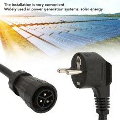 ICYBAY Micro-Wechselrichter 600 Watt & AC-Kabel 3 Meter Standalone-Kabel – Mikro Wechselrichter Und Netzanschlusskabel – Mikro Wechselrichter Für Solarmodule & Balkonkraftwerk -Vidailo Verkaufe 536b1fff454f84697df3b7f0c668728f
