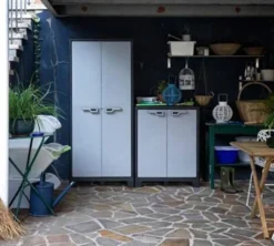 Keter Low Storage Schrank, Titan, Kunststoff, 2 Regale -Vidailo Verkaufe 54808b5cc2fe465b2b94dcf10f452018