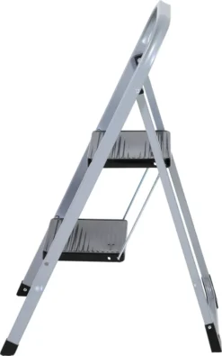 Klapptritt Stahl 2 Stufen, Max. 150kg -Vidailo Verkaufe 55ec97622216c35ccb6e446e7c8179ed