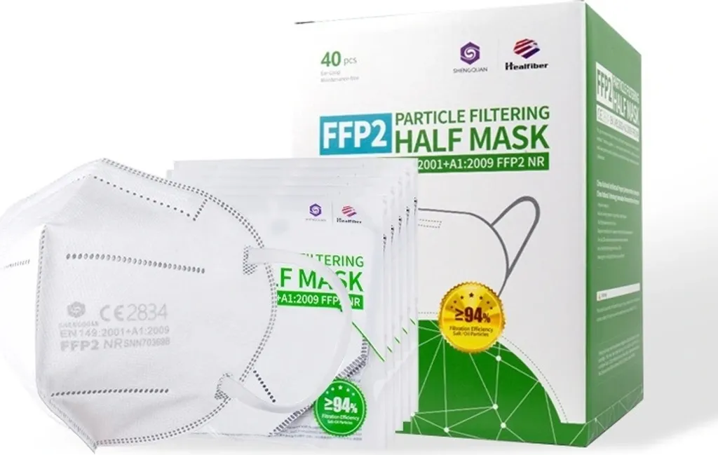40 Stück - FFP2 Maske, Atemschutzmaske, CE2834, EN149:2001+A1:2009 FFP2 NR 10 40 Stück - FFP2 Maske, Atemschutzmaske, CE2834, EN149:2001+A1:2009 FFP2 NR – Bild 8