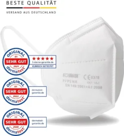 Koumask FFP2 Mund-Nasen Atemschutzmaske EN 149:2001 + A1:2009