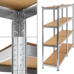 Tectake 2 Schwerlastregale Mit 4 Böden - Braun 11 Tectake 2 Schwerlastregale Mit 4 Böden - Braun -Vidailo Verkaufe 57407c43bed718ac6280a3d1e45a343d