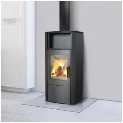 Kaminofen Aus Stahl PROTON Ø 150 8 KW Türfeder -Vidailo Verkaufe 57e24902260317e4ecb59cf0d0db842f