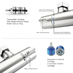 Badewannenarmatur Thermostat Duschen Armatur Wannenarmatur Duscharmatur Duschthermostat Brausethermostat Bad Mischbatterie Dusche Chrom -Vidailo Verkaufe 58304ddd302d7c920ee8eb6e538720f6