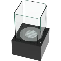 Freistehender Bioethanolkamin TANGO2 Schwarz -Vidailo Verkaufe 596e109b66a36340cde2f76644853dab