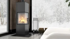 EEK A+ Eck-Kaminofen Hitze SIGA, Raumluftunabh. -6,5kW -Vidailo Verkaufe 5ab1ec0d0ec8aa831175f554db2fbf01