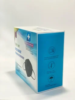 DE+Fachhändler+CE 0598+Blitzversand+10 Stück 5-lagige Schwarze Atemschutzmasken FFP2 Mundschutz, Schutzmaske, Einwegmasken Von Eqomed® -Vidailo Verkaufe 5b06ec7a5776c0bd5de78d1f7154401a