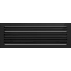 Lüftungsgitter FRESH 17x49 Schwarz