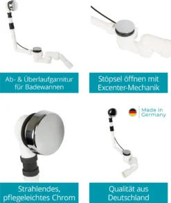 Calmwaters® Raumsparende Eckbadewanne 160x70 Cm, Set Mit Acrylwanne Essential Small, Wannenfüße, Ab- Und Überlaufgarnitur, Platzsparende Badewanne Rechter Ausführung, 160 X 70 Cm, Weiß, 99000326 -Vidailo Verkaufe 5c15031be3d3aaef6c99b2dc3fa5c490