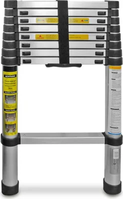 Silverline Teleskopleiter 2,6 M (9 Sprossen)