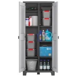 Keter Universalschrank Titan Schwarz Und Grau 182 Cm -Vidailo Verkaufe 5dbfd0f4b4696bf12491e0c4b76e8ebf