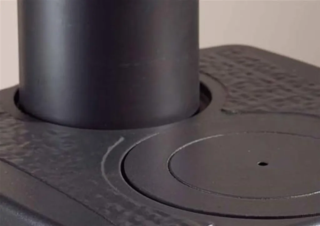 Werkstattofen / Kaminofen La Nordica Super Junior Schw. Stahl/Guss 5kW 6 Werkstattofen / Kaminofen La Nordica Super Junior Schw. Stahl/Guss 5kW – Bild 4