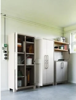 Keter Universalschrank Gulliver Beige Braun 182 Cm -Vidailo Verkaufe 5e3ec11643a6a1ddf346322c00c90543