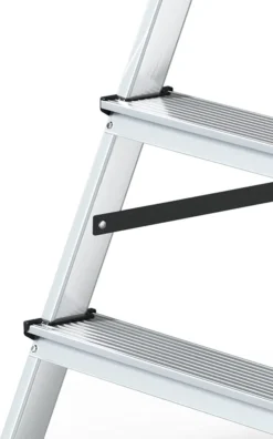 Doppelseitige Leiter, Alu, 4 Stufen, Belastbar Bis 125 Kg -Vidailo Verkaufe 5ed47414cf765d2a091f185033d7f90b