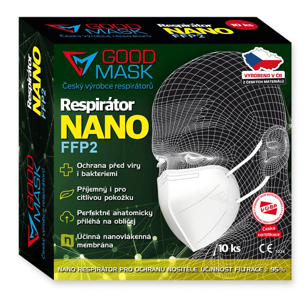 Nano Atemschutzmaske FFP2 GUTE MASKE GM2 NANO (10 Stk) 4 Nano Atemschutzmaske FFP2 GUTE MASKE GM2 NANO (10 Stk) – Bild 2